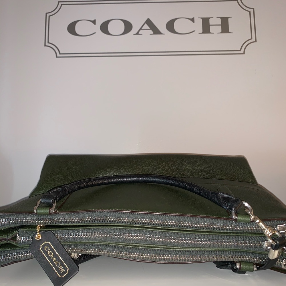 Coach Pebbled Leather Borough Bag #28160 - Picture 4 of 6